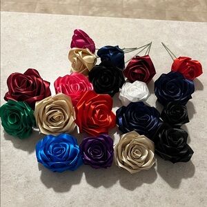 Colorful Artificial Rose Bouquet
